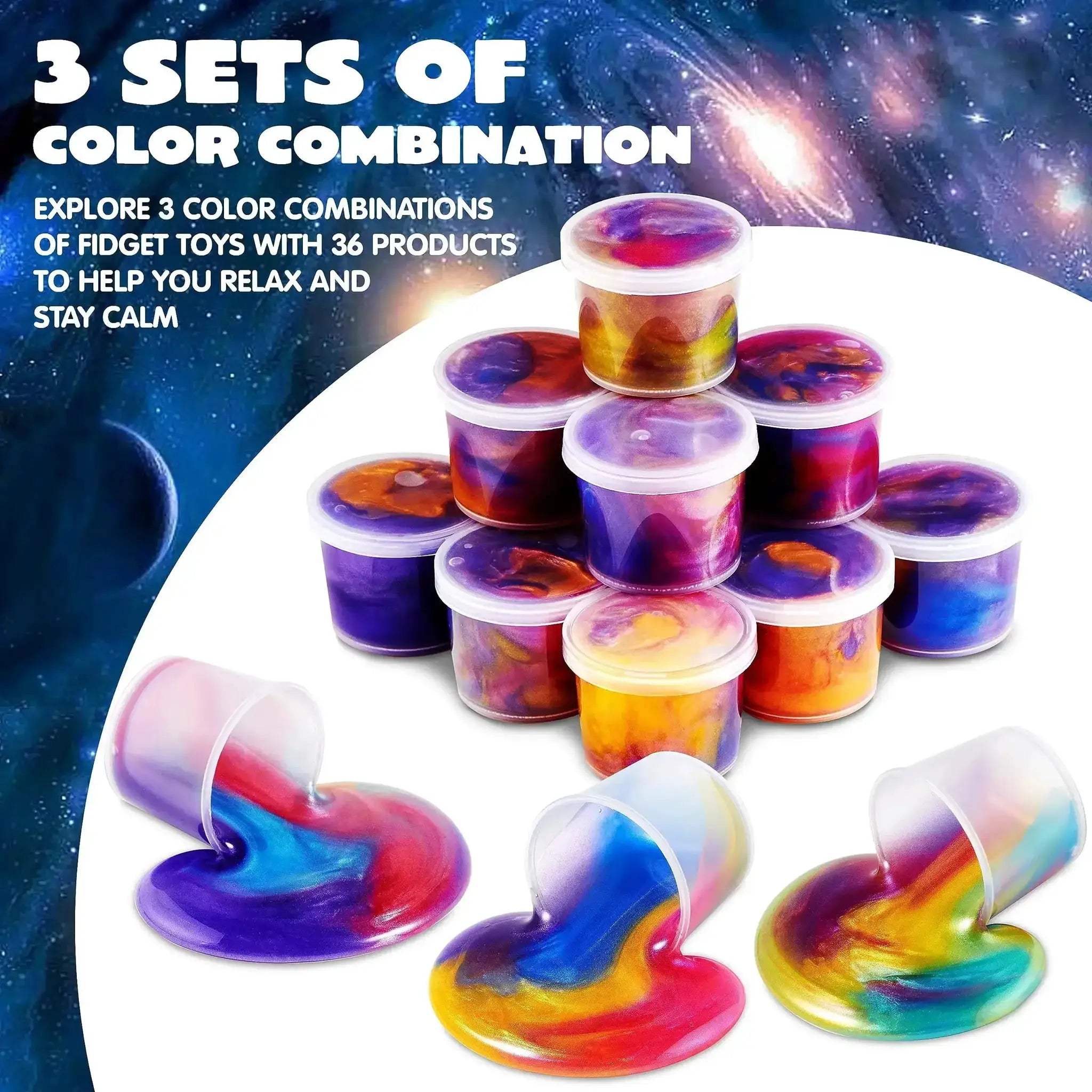 Galaxy Slime Party Favors Set For Safe Classroom Rewards - Image 6