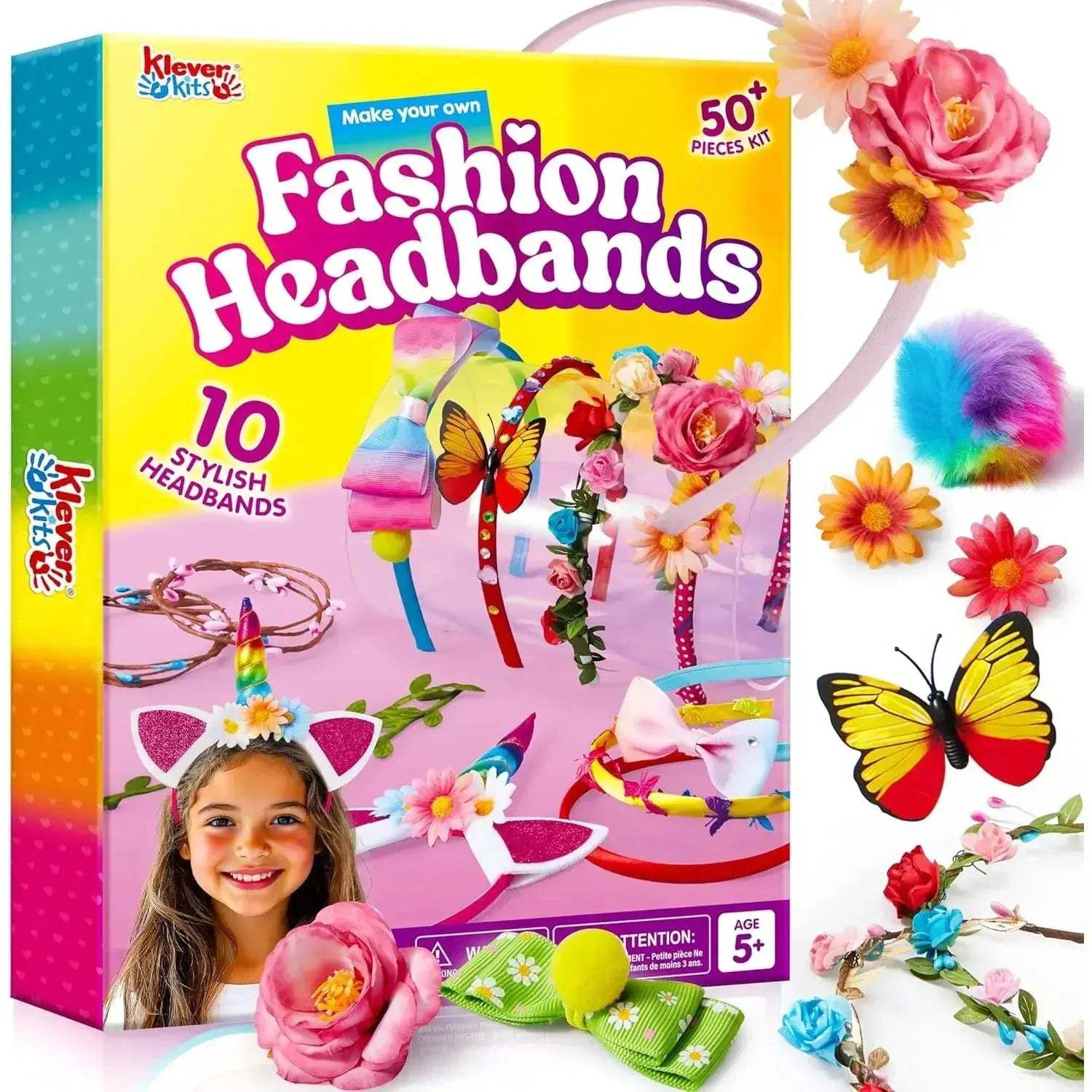 Joyfy Headband Making Kit For Girls DIY Hair Accessories Fun - Image 7