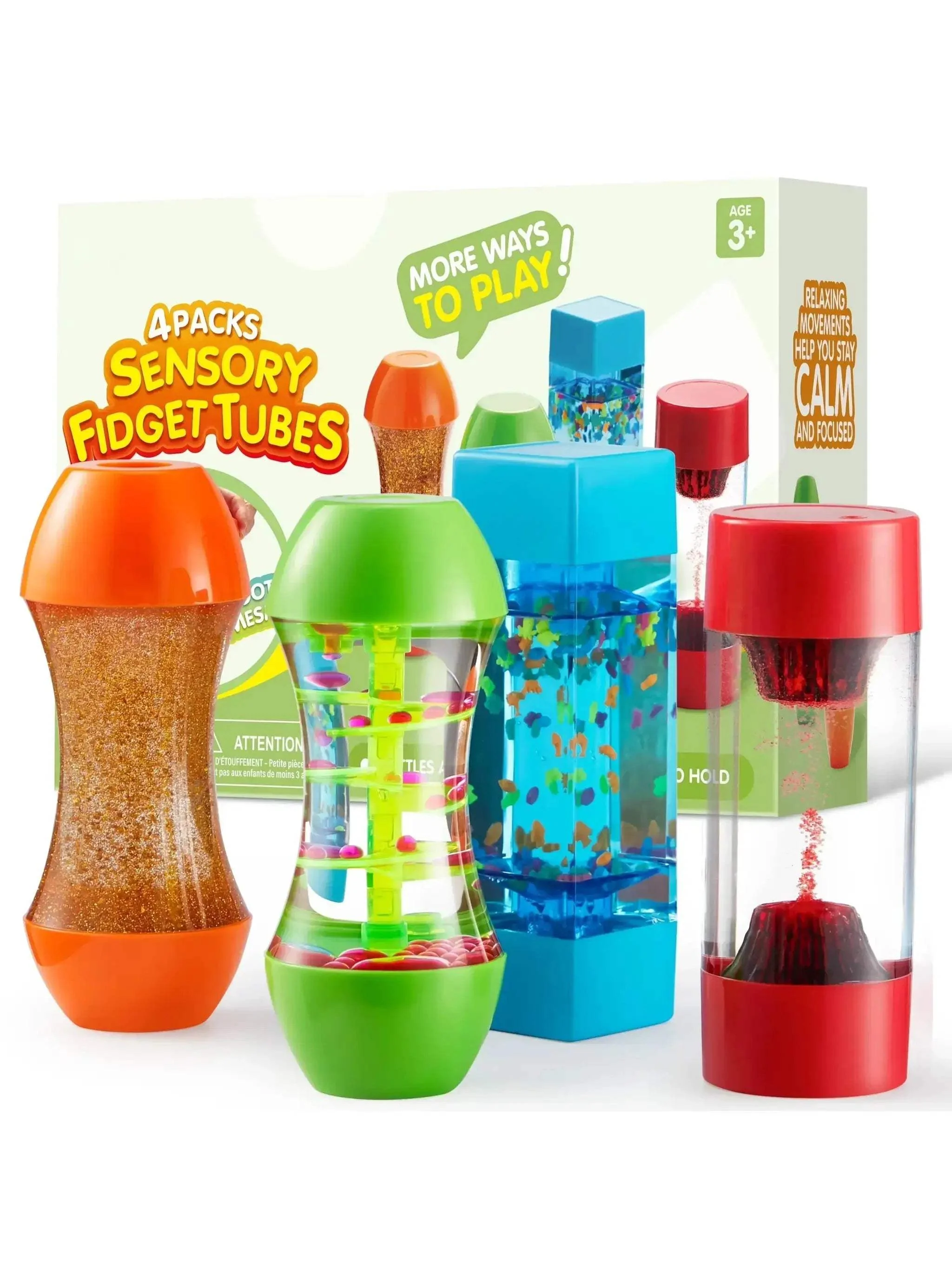 Joyfy Sensory Fidget Tubes For Calming Autism Stress Relief - Image 7