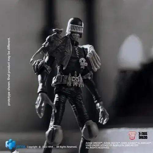 Judge Dredd Black And White Judge Death PX 1/18 Mini Action Figure - Image 6