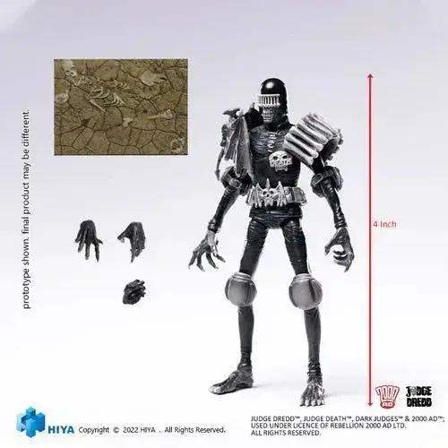 Judge Dredd Black And White Judge Death PX 1/18 Mini Action Figure - Image 7