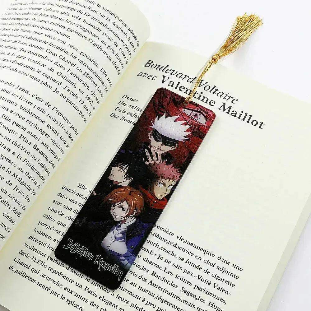 Jujutsu Kaisen Anime Acrylic Bookmark, JJK Souvenir Readings Stationery - Image 4