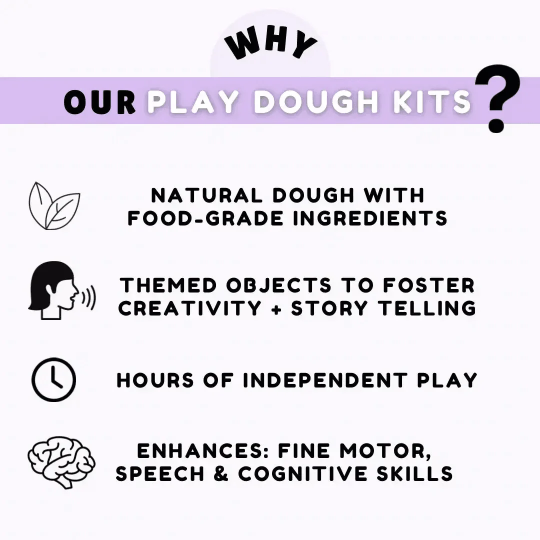 Jungle and Safari Animals Playdough Kit - Image 7
