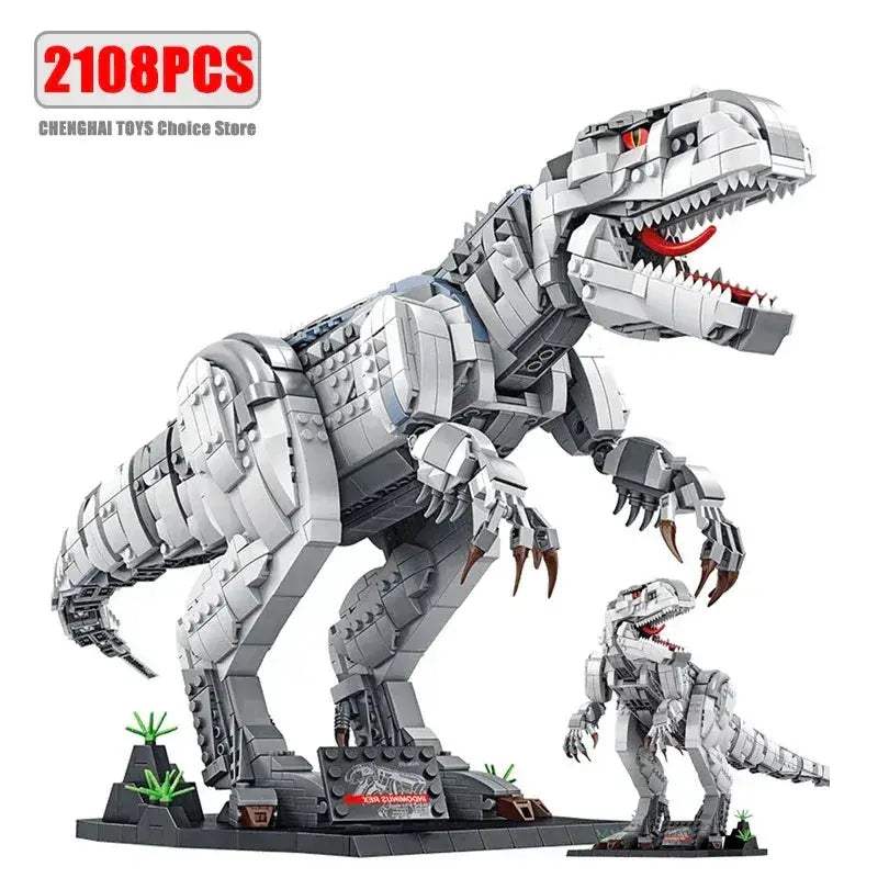 Educational Dinosaur Building Blocks Tyrannosaurus Rex Bricks Set For Kids - Image 7