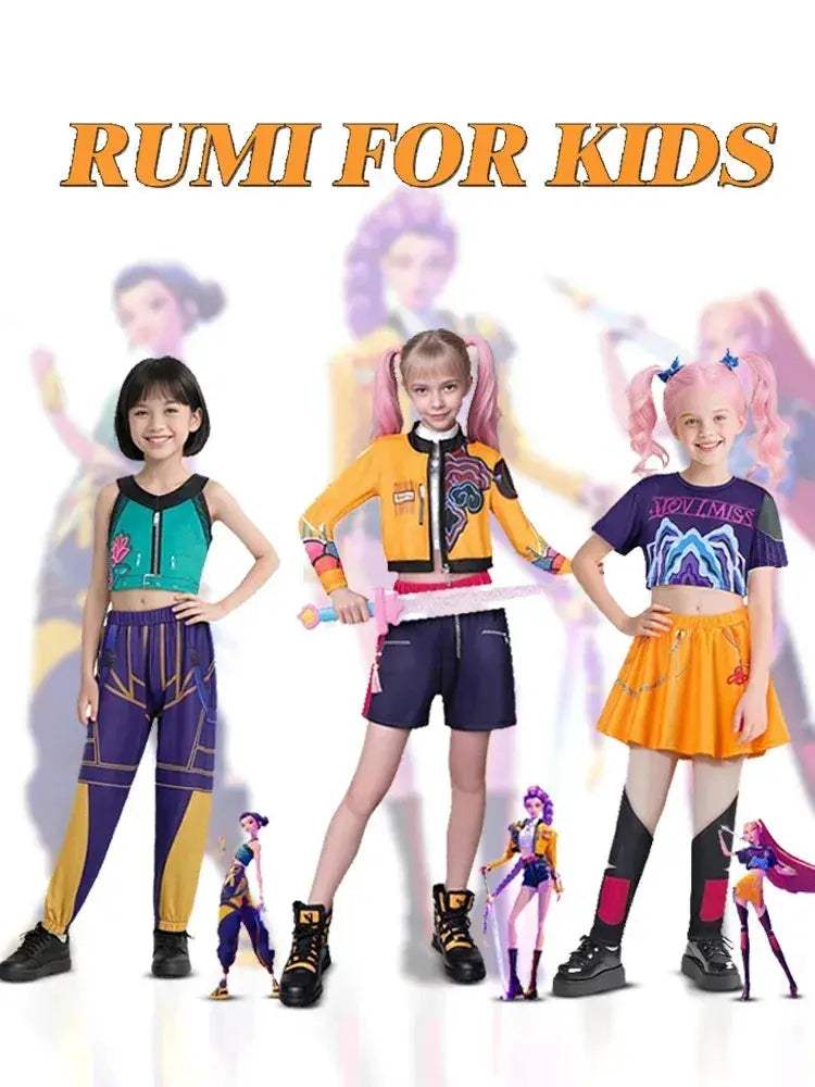 Kpop Demon Hunters Cosplay Costume Set For Parties - Image 2