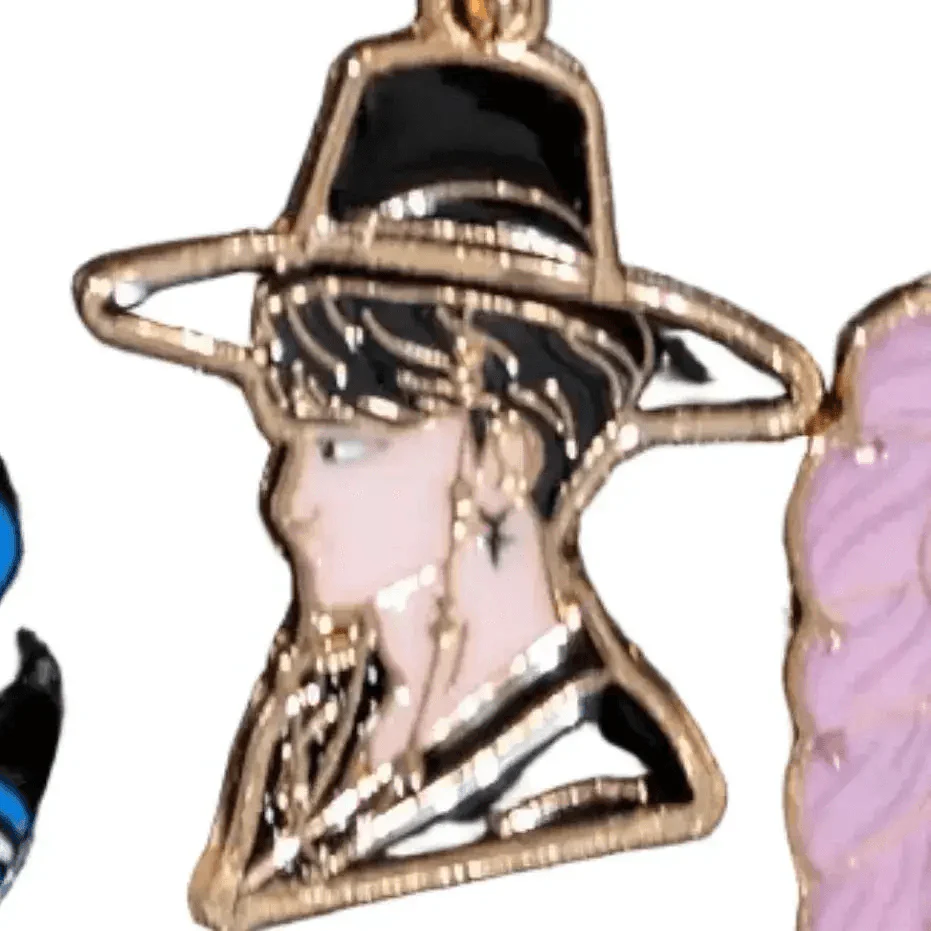 K-Pop Demon Hunters Enamel Pendant Necklace with Vibrant Detailing - Image 4