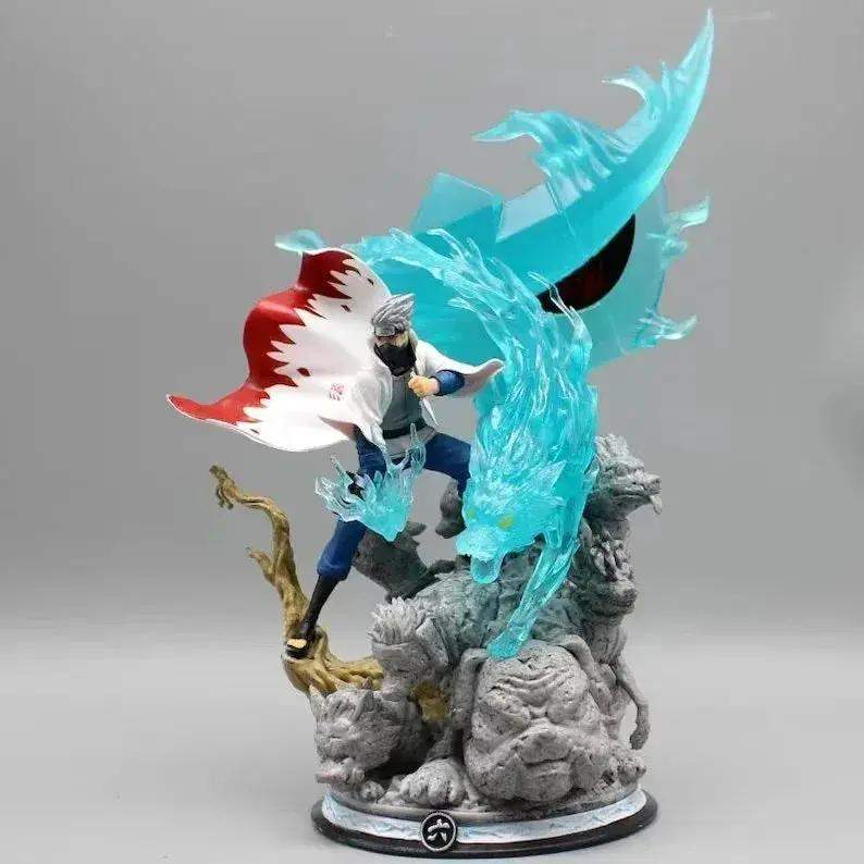 Kakashi Hatake Anime Figurines, Konoha Sixth Hokage Naruto Figure, Toys and Figurines - Image 9