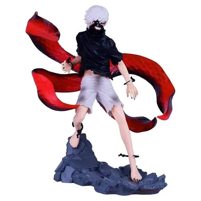 Kaneki Ken Anime Figure, One-Eyed Eyepatch Black Reaper Tokyo Ghoul Figurines - Image 7