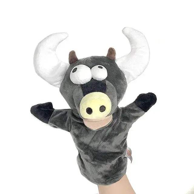 Kawaii Plush Animal Hand Puppet Set for Kids Educational Stories - Image 34