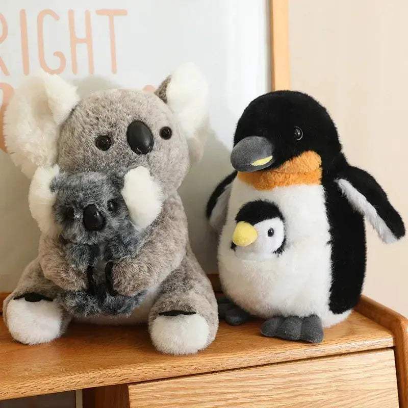 Kawaii Plush Animals Set Soft Stuffed Toys For Kids - Image 2