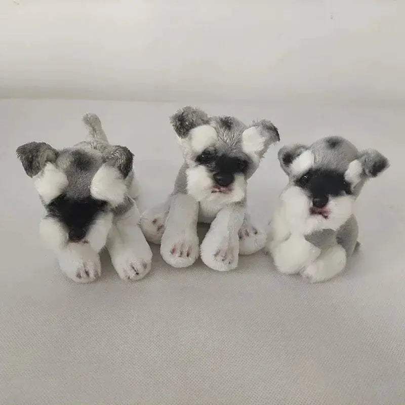 Schnauzer Dog Plush Toy Soft Stuffed Animal For Kids - Image 10