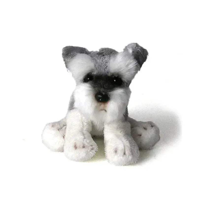 Schnauzer Dog Plush Toy Soft Stuffed Animal For Kids - Image 3