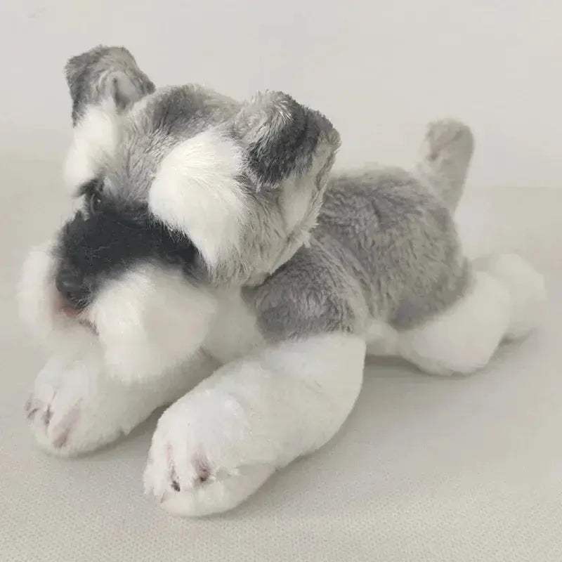 Schnauzer Dog Plush Toy Soft Stuffed Animal For Kids - Image 5