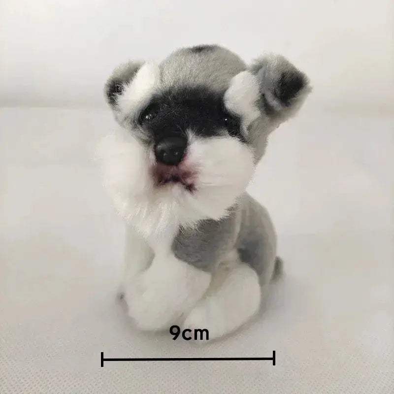 Schnauzer Dog Plush Toy Soft Stuffed Animal For Kids - Image 6