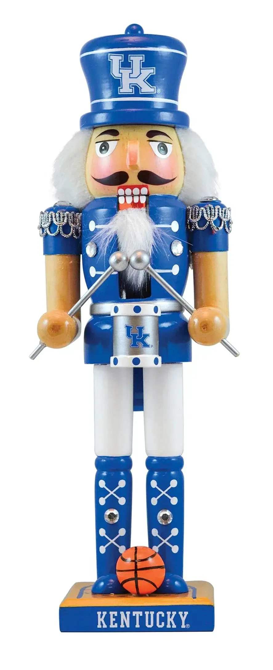 Kentucky Wildcats Nutcracker Handcrafted Team Pride Decor
