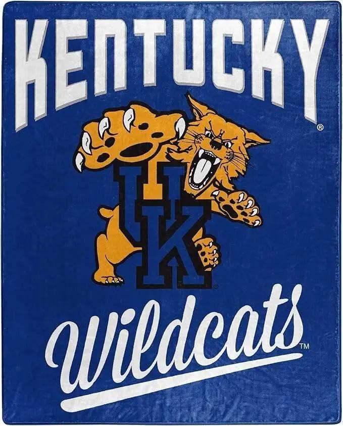 Kentucky Wildcats Raschel Blanket 50x60 Alumni Design