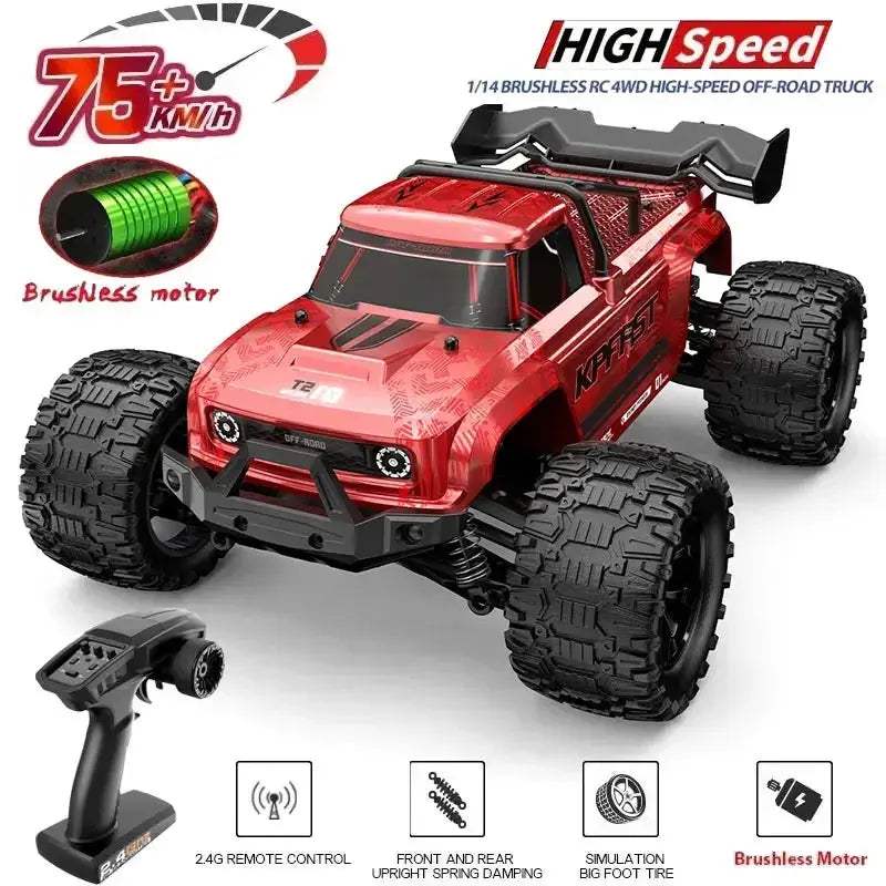 KF18 1to14 4WD RC Car With Brushless Motor High Speed