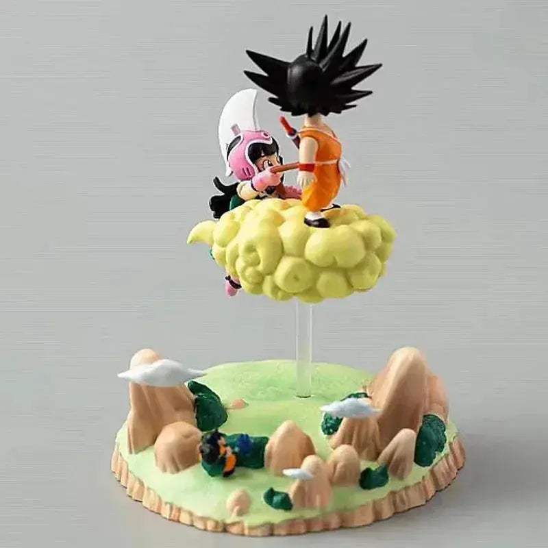 Kid Goku and Chichi Anime Figures, Dragon Ball Z Action Figurines 9 CM - Image 5