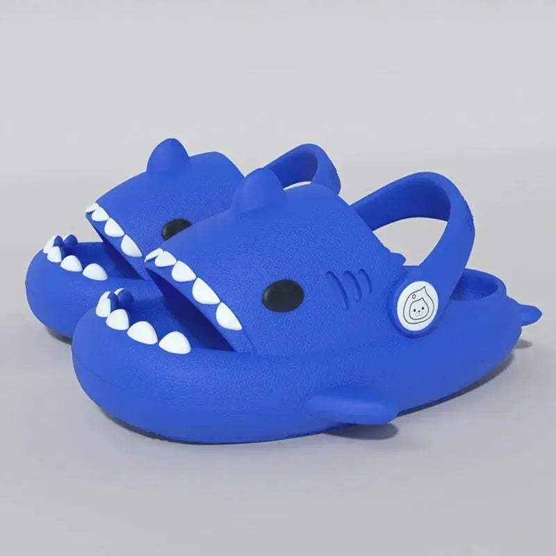 Kids Shark Slides Cushioned Beach Sandals For Toddlers - Image 11