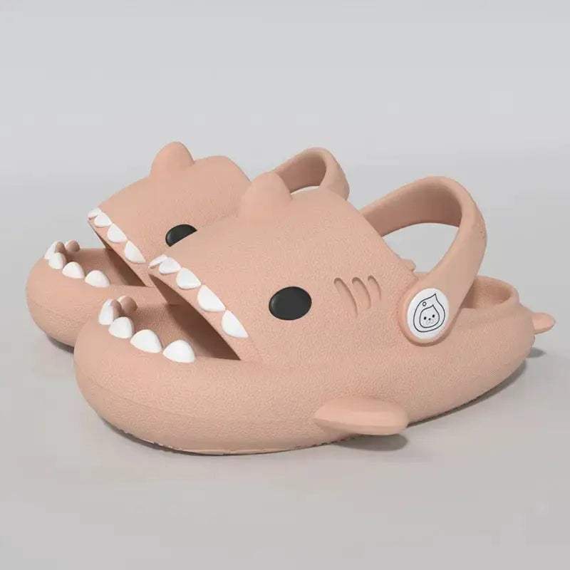 Kids Shark Slides Cushioned Beach Sandals For Toddlers - Image 15