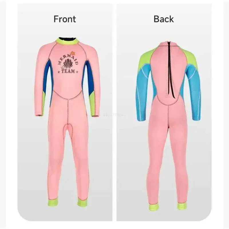 Kids 2.5mm Neoprene Wetsuit Warmth For Boys And Girls - Image 9