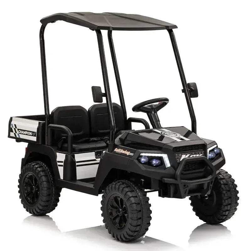 Kids 24V Electric Ride-On Truck With Remote And LED Taillights - Image 3