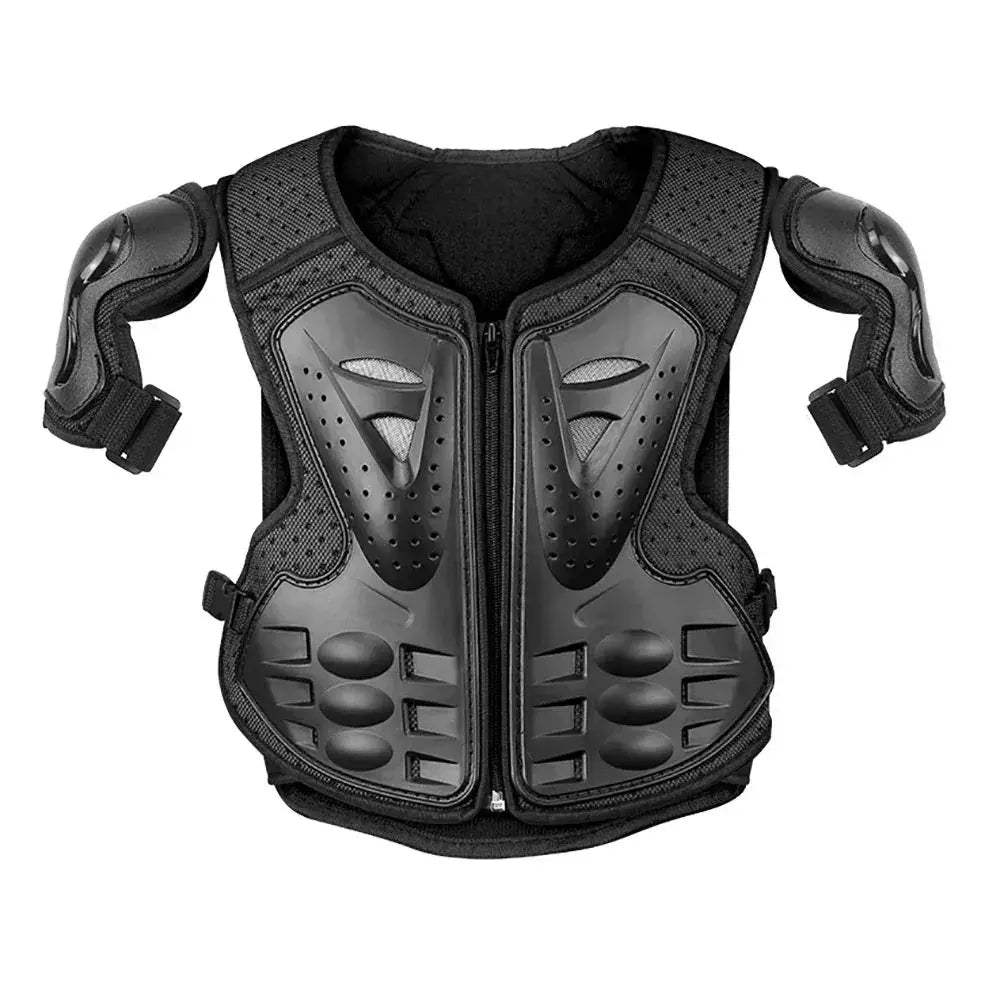 Kids Armor Vest With Back Protector For Cycling And Scooters - Image 12