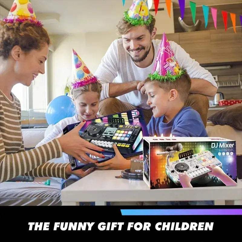Kids DJ Mixer Toy For Educational Music Learning Play - Image 6