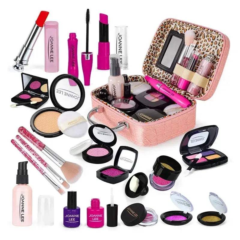 Kids Makeup Kit Educational Toy Set For Girls Non Toxic - Image 3