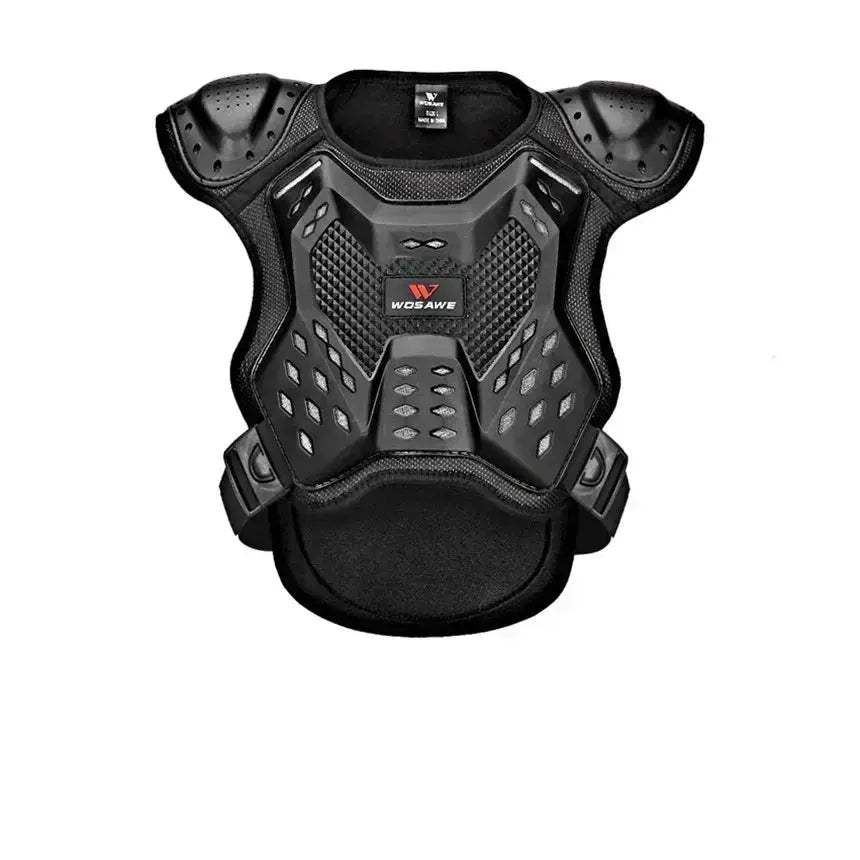 Kids Motocross Chest Protector Armor With Drop Resistant Back Protection - Image 8