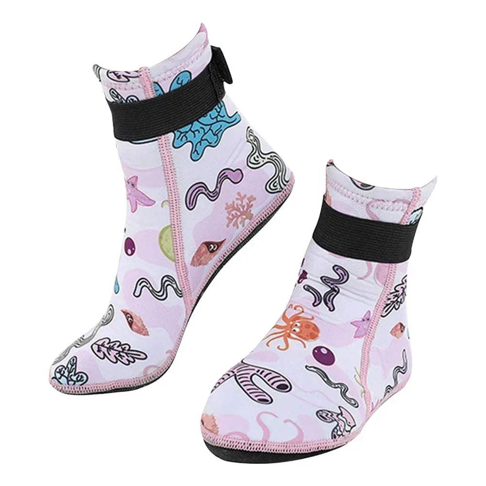 Kids Neoprene Water Socks Anti Slip Keeping Feet Warm - Image 7