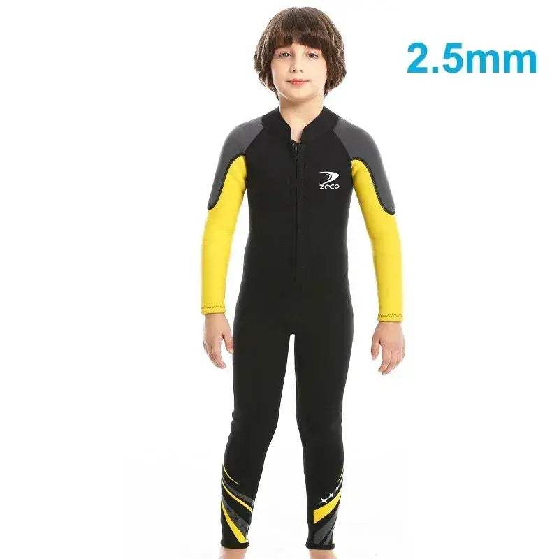 Kids Neoprene Wetsuit 3mm 2.5mm Full Body Warmth Waterproof - Image 14