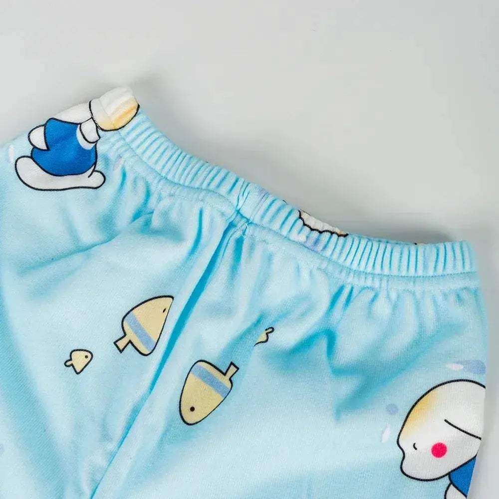 Kids Pajama Set Soft Cotton Cartoon Patterns For Cozy Sleep - Image 5