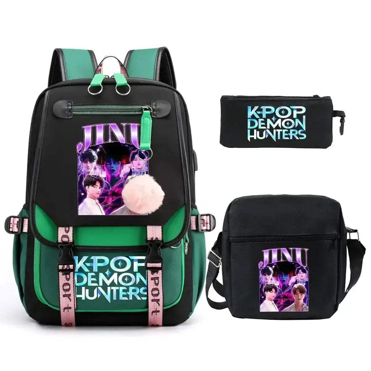 Kids School Backpack Three Piece Set With Pencil Case - Image 18