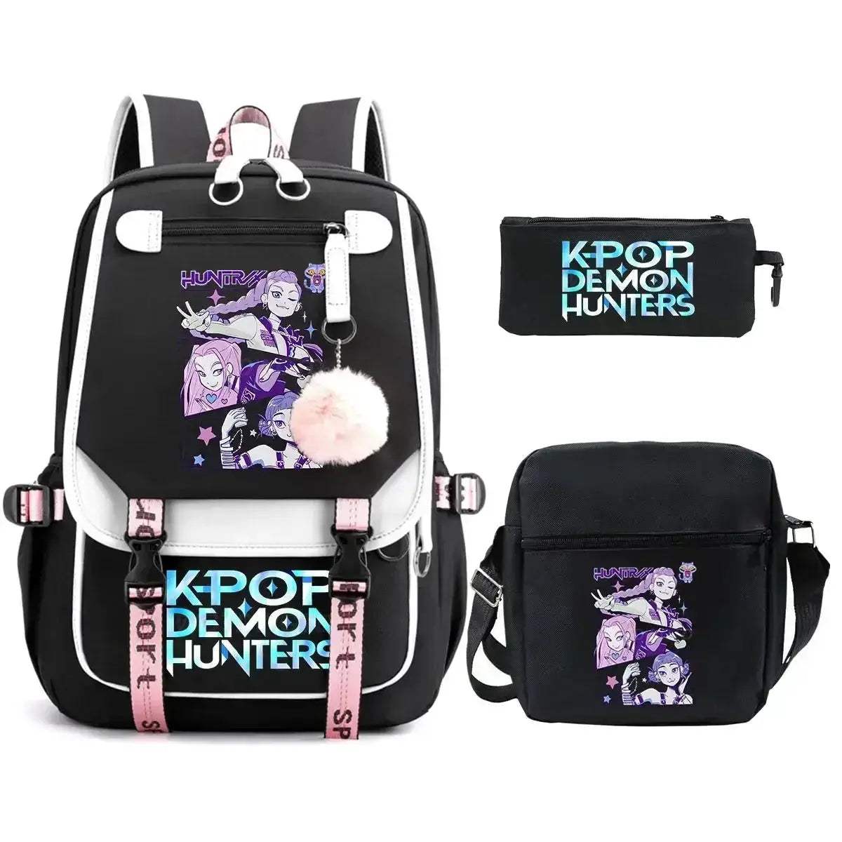 Kids School Backpack Three Piece Set With Pencil Case - Image 30