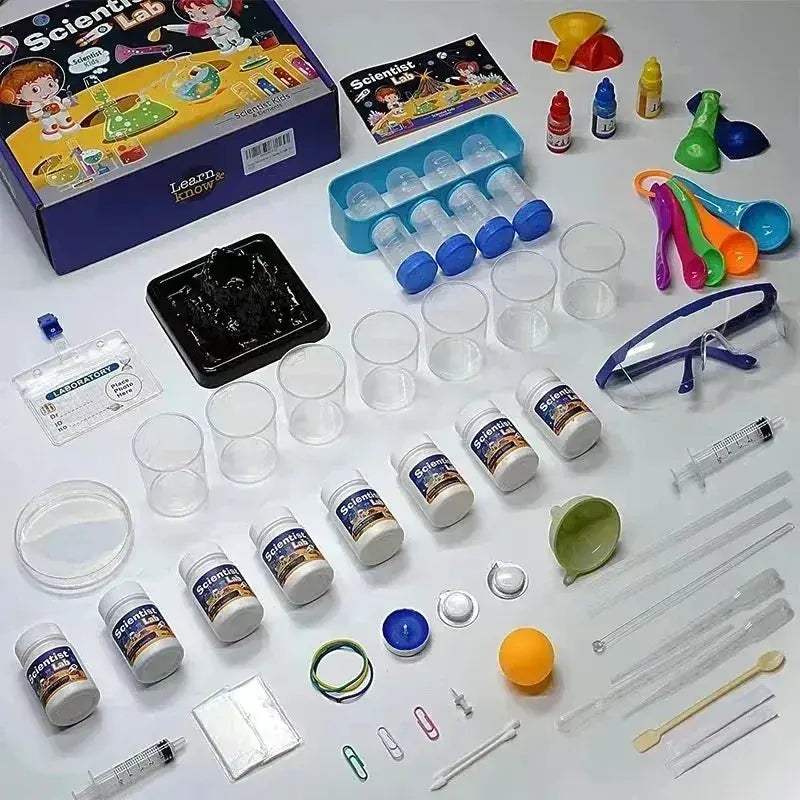 Kids Science Lab Kit Montessori Chemistry Experiments Educational Hands On - Image 4