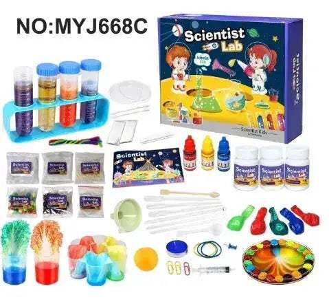 Kids Science Lab Kit Montessori Chemistry Experiments Educational Hands On - Image 9