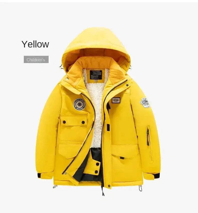 Kids Ski Pants Warm Waterproof Windproof For Winter - Image 2