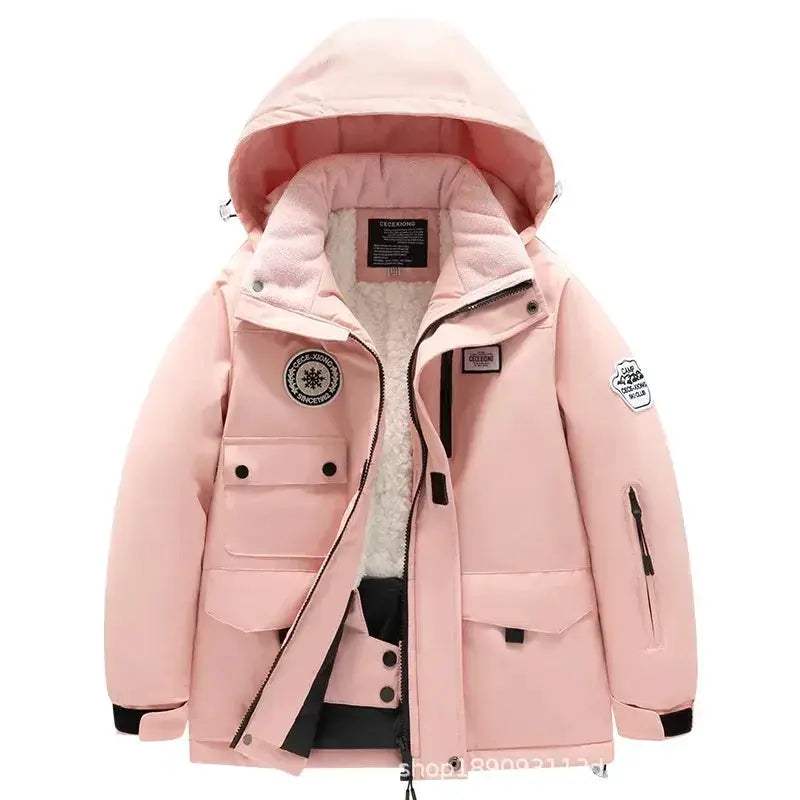 Kids Ski Pants Warm Waterproof Windproof For Winter - Image 21