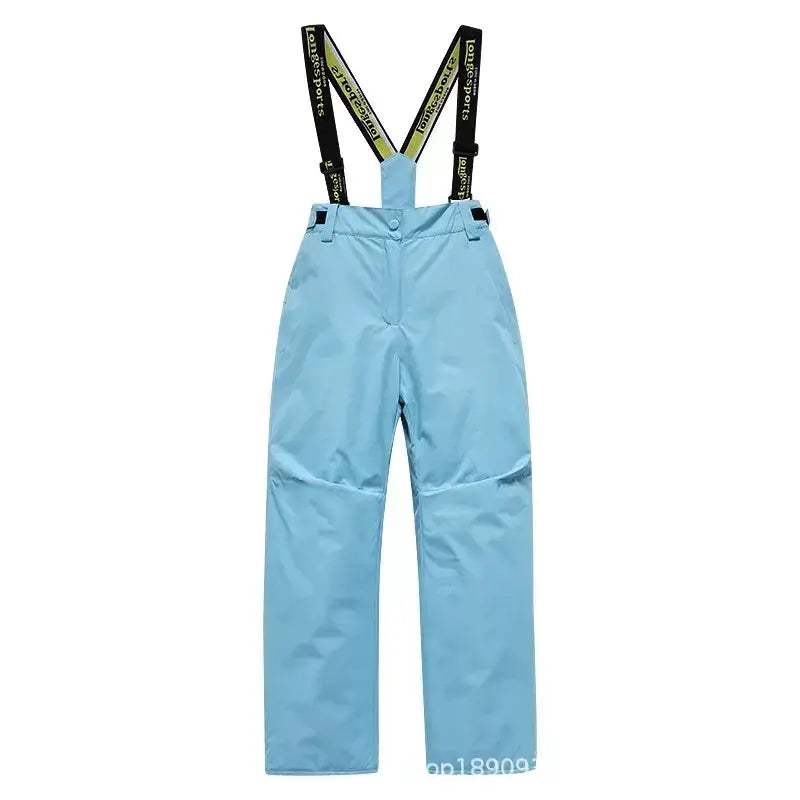 Kids Ski Pants Warm Waterproof Windproof For Winter - Image 8