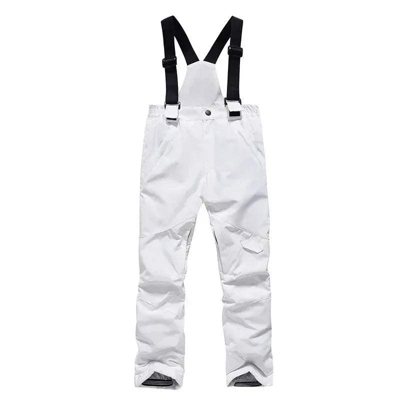 Kids Ski Pants Waterproof Windproof Snowboard Bibs Warm Breathable - Image 7