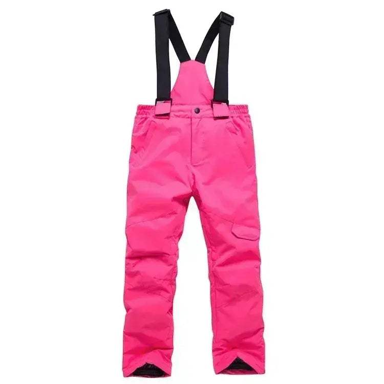 Kids Ski Pants Waterproof Winter Snow Trousers Warm - Image 8