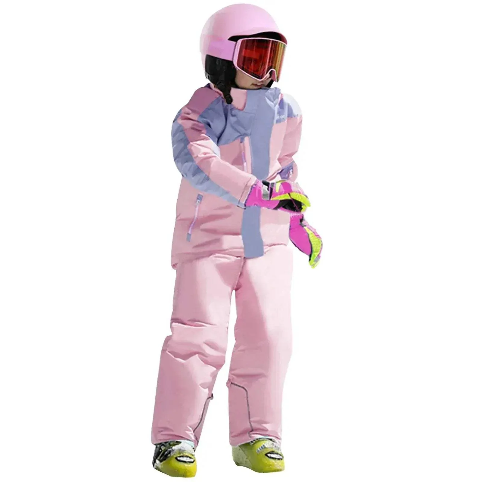 Kids Ski Suit Waterproof Warm Snow Gear For Winter - Image 11