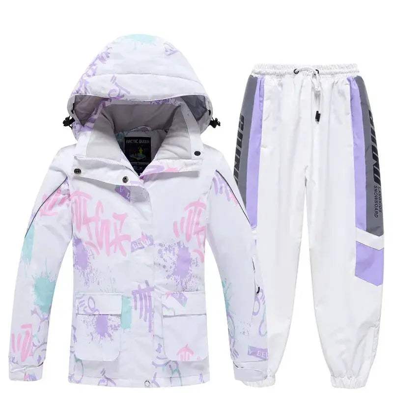 Kids Ski Suit Winter Waterproof Snow Set With Windproof Jacket - Image 10
