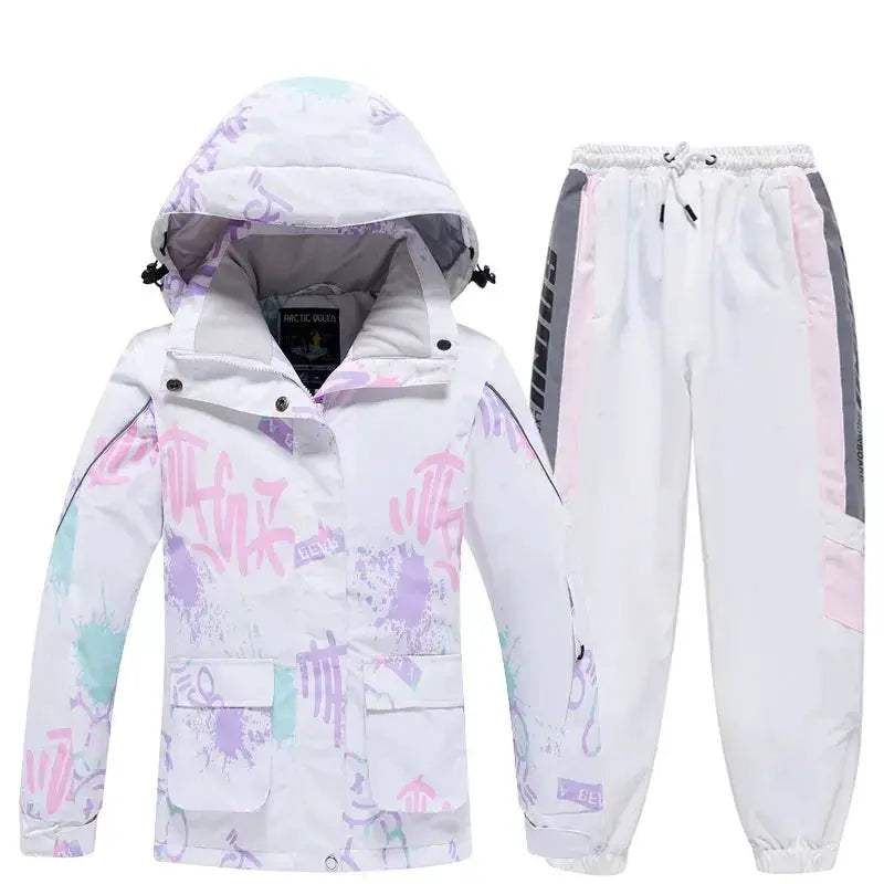 Kids Ski Suit Winter Waterproof Snow Set With Windproof Jacket - Image 14