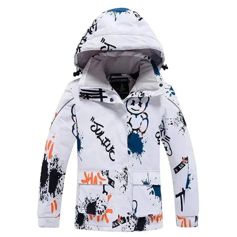 Kids Ski Suit Winter Waterproof Snow Set With Windproof Jacket - Image 17