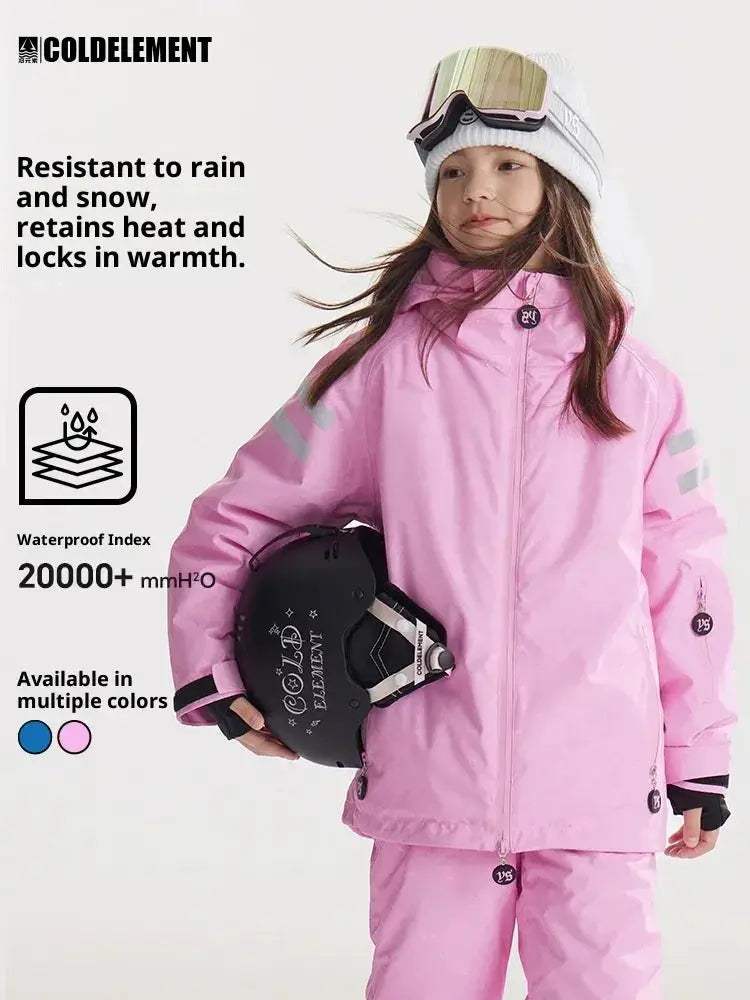 Kids Ski Suits For Boys And Girls Warm Outdoor Snowwear