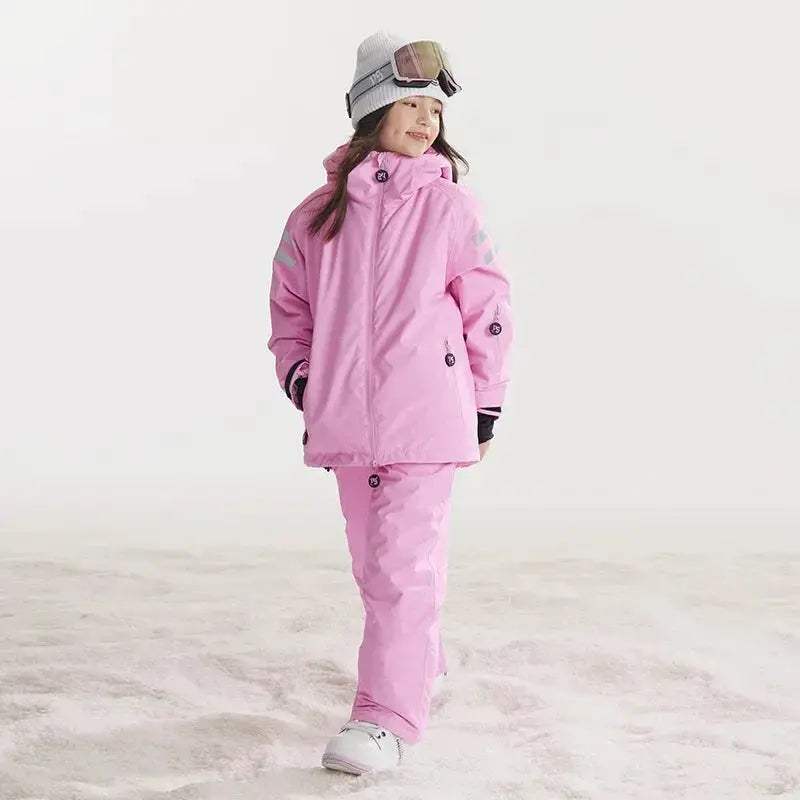 Kids Ski Suits For Boys And Girls Warm Outdoor Snowwear - Image 8