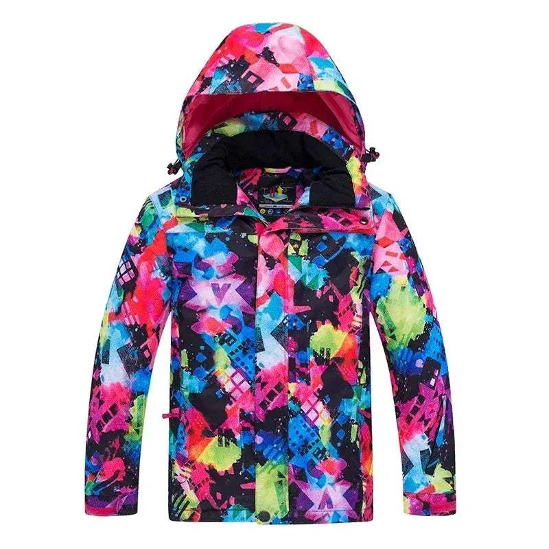 Kids Snow Suit Waterproof Windproof Winter Ski Outfit - Image 17