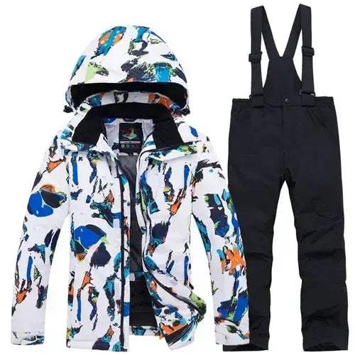 Kids Snow Suit Waterproof Windproof Winter Ski Outfit - Image 20